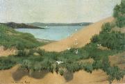 William Stott of Oldham The Little Bay oil painting artist